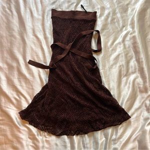 Bebe crocheted dress